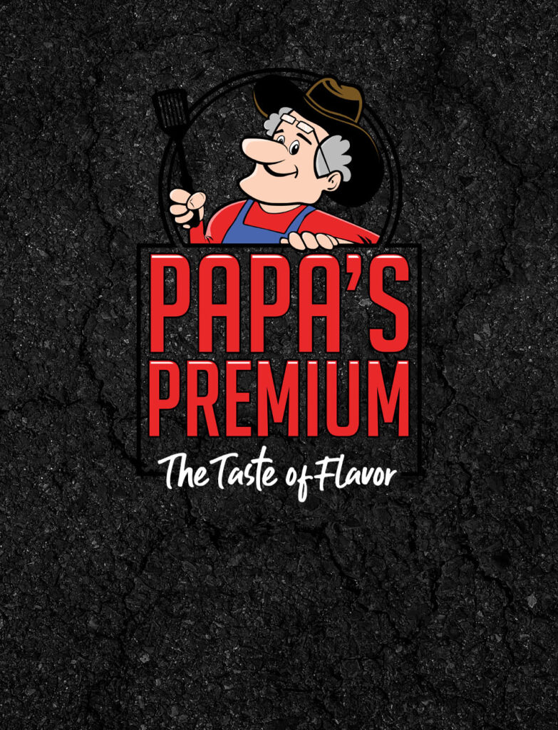 Papas premium logo dark